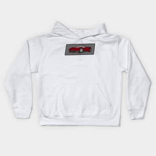 front of a luxury car Kids Hoodie